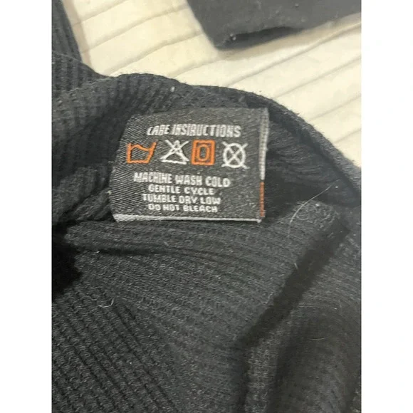 Vtg Members Property Michael Jordan Y2K Waffle Knit Long Sleeve Shirt Mens 3XL - Picture 5 of 12